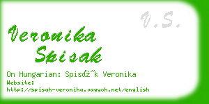 veronika spisak business card